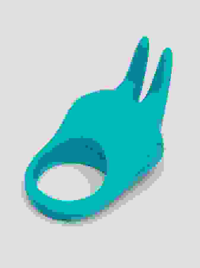 Lovehoney Ignite 20 Function Vibrating Rabbit Love Ring, Blue, hi-res
